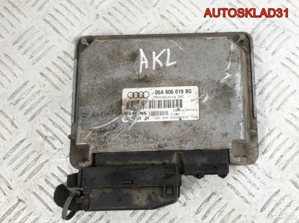 Блок эбу Audi A3 8L 1.6 AKL 06A906019BG - АвтоСклад31.рф - авторазборка контрактные б/у запчасти в г. Белгород Блок эбу Audi A3 8L 1.6 AKL 06A906019BG - АвтоСклад31.рф - авторазборка контрактные б/у запчасти в г. Белгород