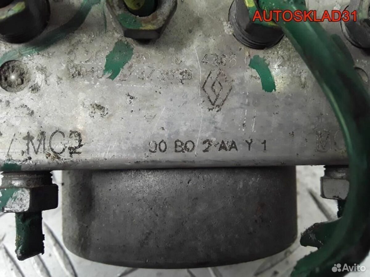 Блок ABS Renault Sandero 0265801018 - АвтоСклад31.рф - авторазборка контрактные б/у запчасти в г. Белгород