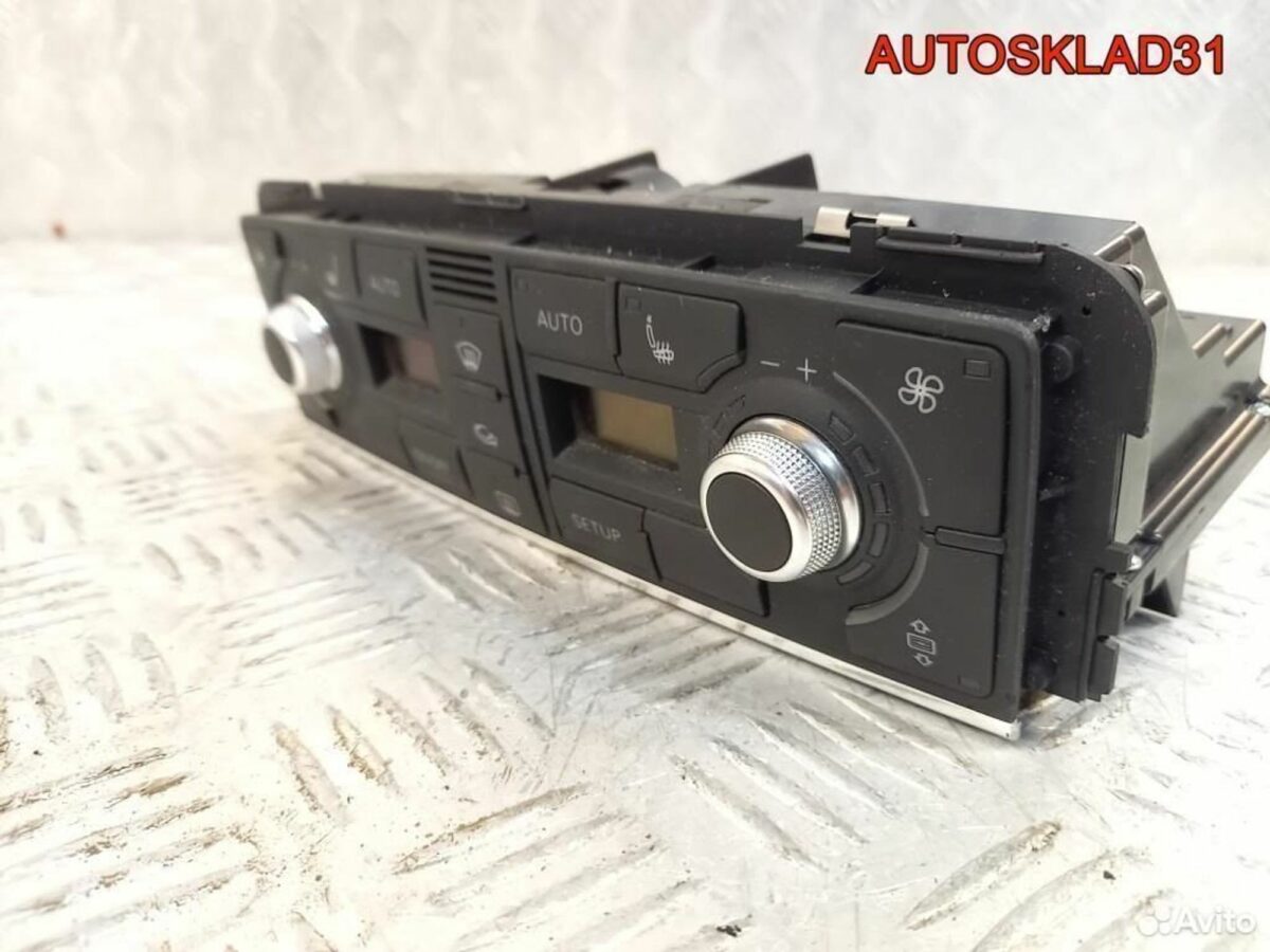 Блок управления климата Audi A8 D3 4E0820043A - АвтоСклад31.рф - авторазборка контрактные б/у запчасти в г. Белгород