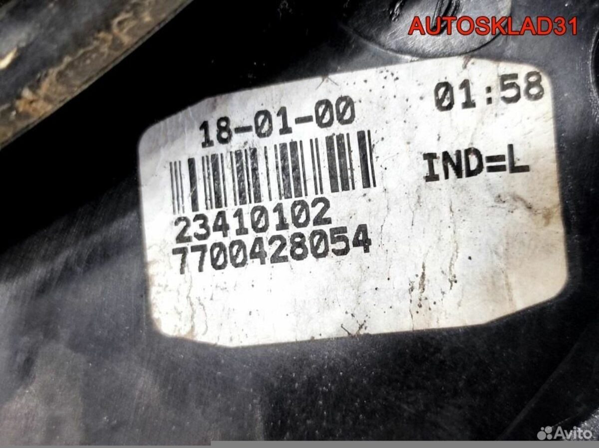 Фонарь задний левый Renault Scenic 7700428054 - АвтоСклад31.рф - авторазборка контрактные б/у запчасти в г. Белгород