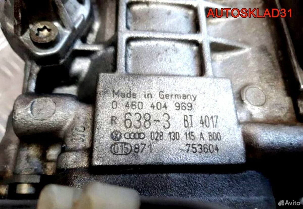 Тнвд Volkswagen Passat B5 1.9 TDI AFN 028130115A - АвтоСклад31.рф - авторазборка контрактные б/у запчасти в г. Белгород