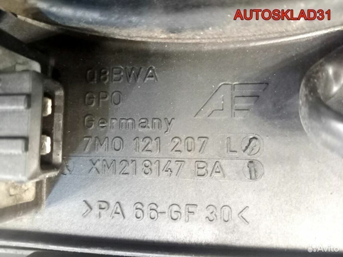 Вентилятор охлаждения Volkswagen Sharan 7M0121207L - АвтоСклад31.рф - авторазборка контрактные б/у запчасти в г. Белгород