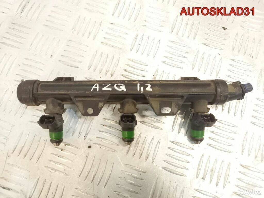 Форсунка инжекторная VW Polo 1.2 AZQ 03E906031 - АвтоСклад31.рф - авторазборка контрактные б/у запчасти в г. Белгород Форсунка инжекторная VW Polo 1.2 AZQ 03E906031 - АвтоСклад31.рф - авторазборка контрактные б/у запчасти в г. Белгород