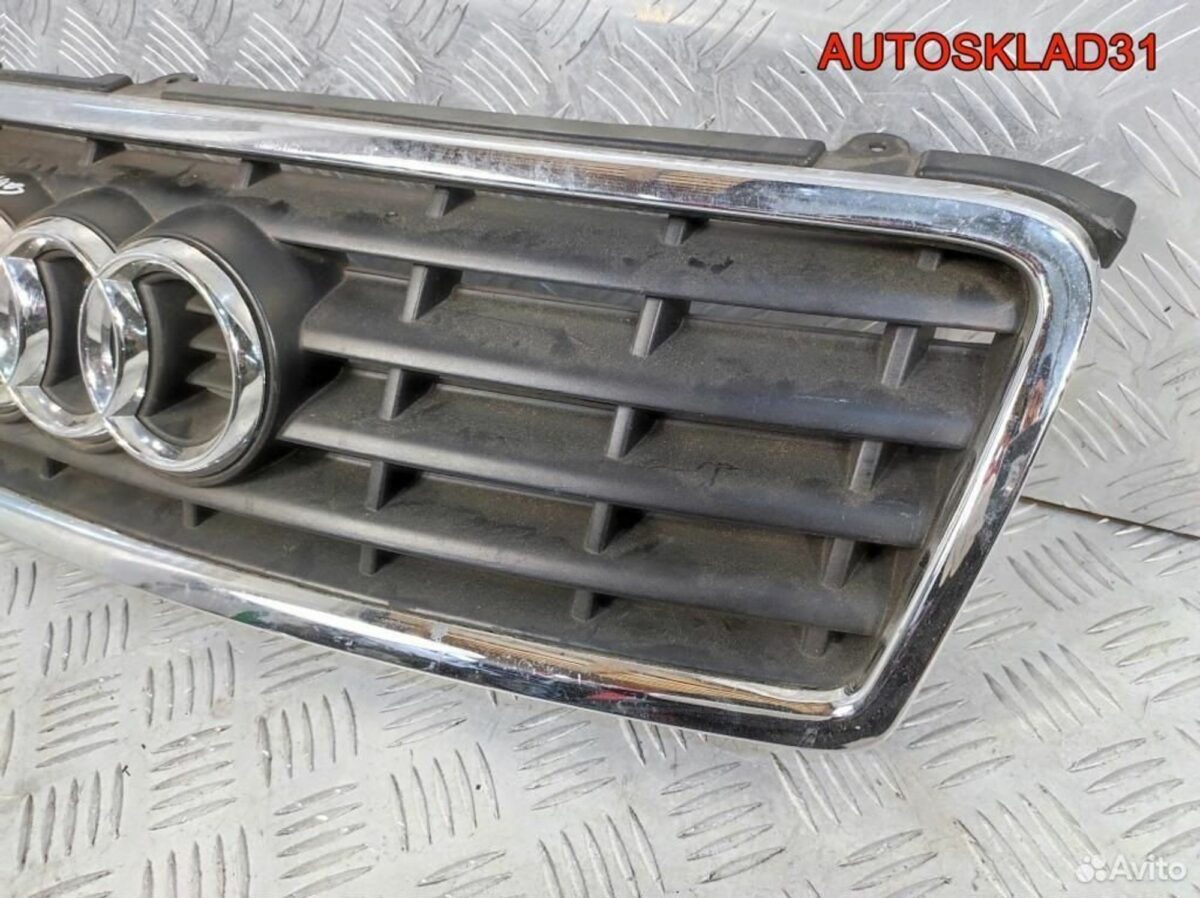 Решетка радиатора Audi A4 B6 8H0853653 Кабриолет - АвтоСклад31.рф - авторазборка контрактные б/у запчасти в г. Белгород