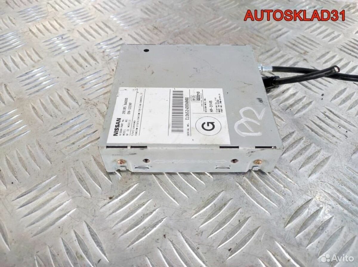 Блок навигации Nissan Primera P12E 28185BA000 - АвтоСклад31.рф - авторазборка контрактные б/у запчасти в г. Белгород