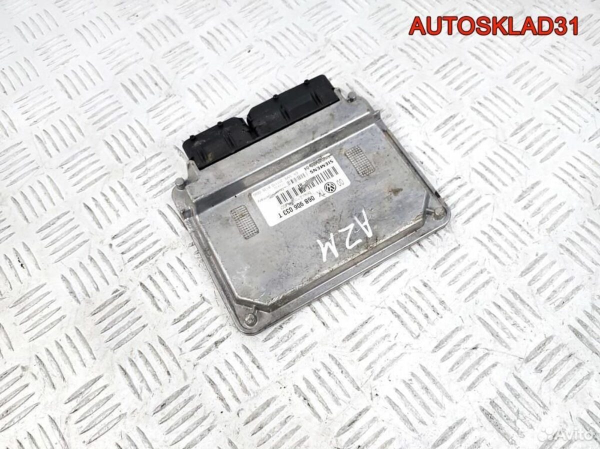 Блок эбу VW Passat B5 2,0 AZM 06B906033T Бензин - АвтоСклад31.рф - авторазборка контрактные б/у запчасти в г. Белгород