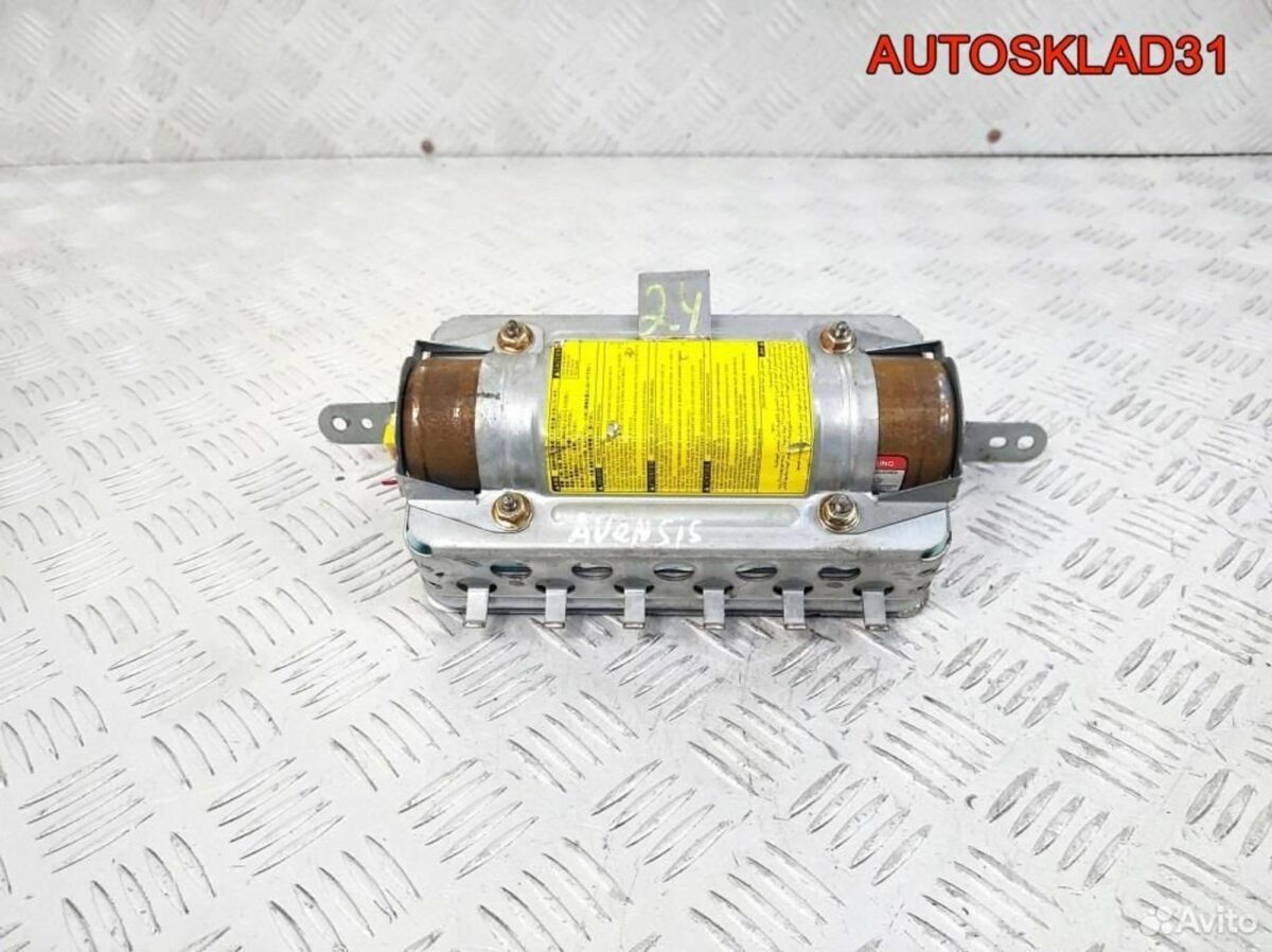 Подушка безопасности пассажира Toyota Avensis 2 - АвтоСклад31.рф - авторазборка контрактные б/у запчасти в г. Белгород