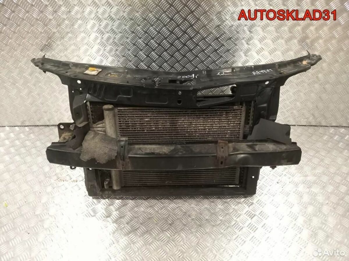 Панель передняя Дефект Skoda Fabia 6Q0121253R - АвтоСклад31.рф - авторазборка контрактные б/у запчасти в г. Белгород