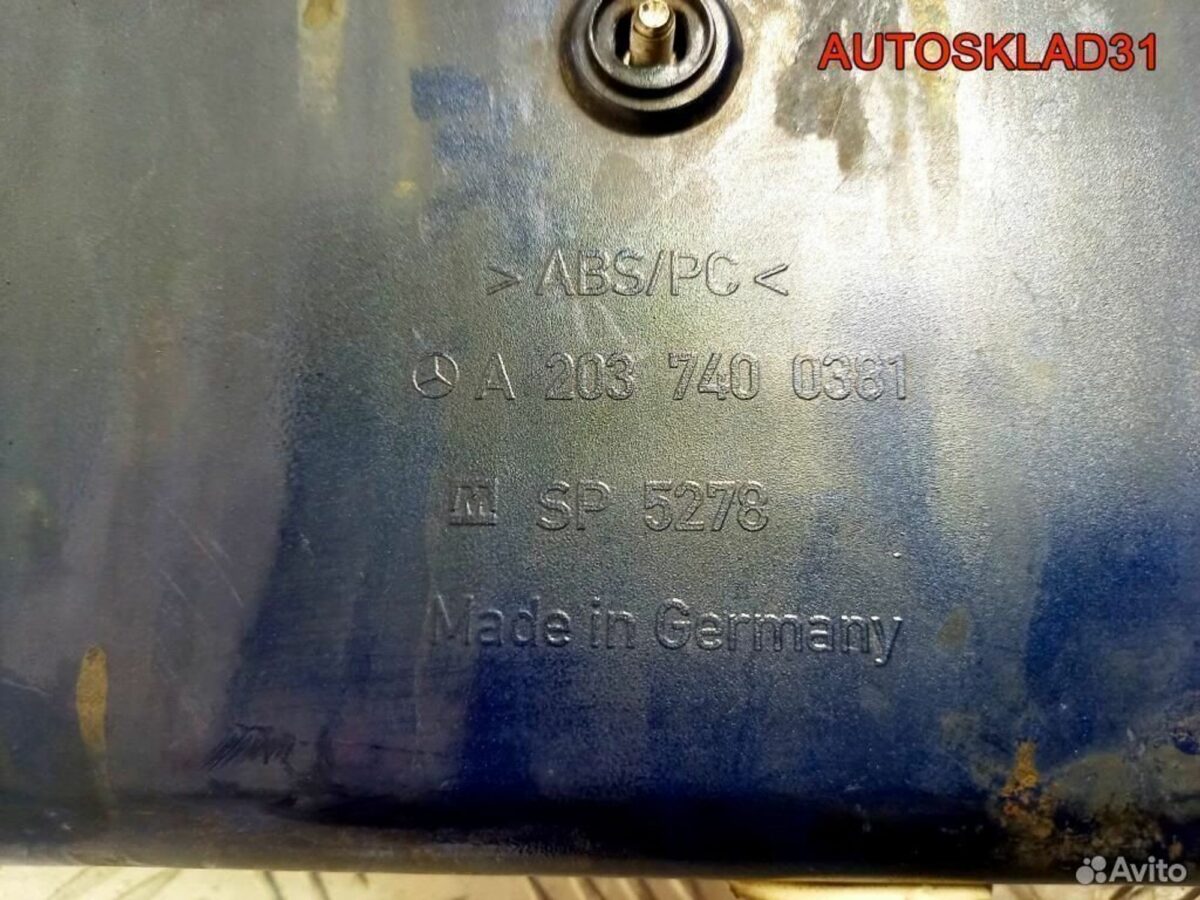 Накладка крышки багажника Mercedes W203 Универсал - АвтоСклад31.рф - авторазборка контрактные б/у запчасти в г. Белгород