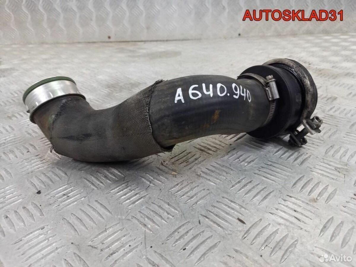 Патрубок интеркулера Mercedes Benz A140 1695280482 - АвтоСклад31.рф - авторазборка контрактные б/у запчасти в г. Белгород
