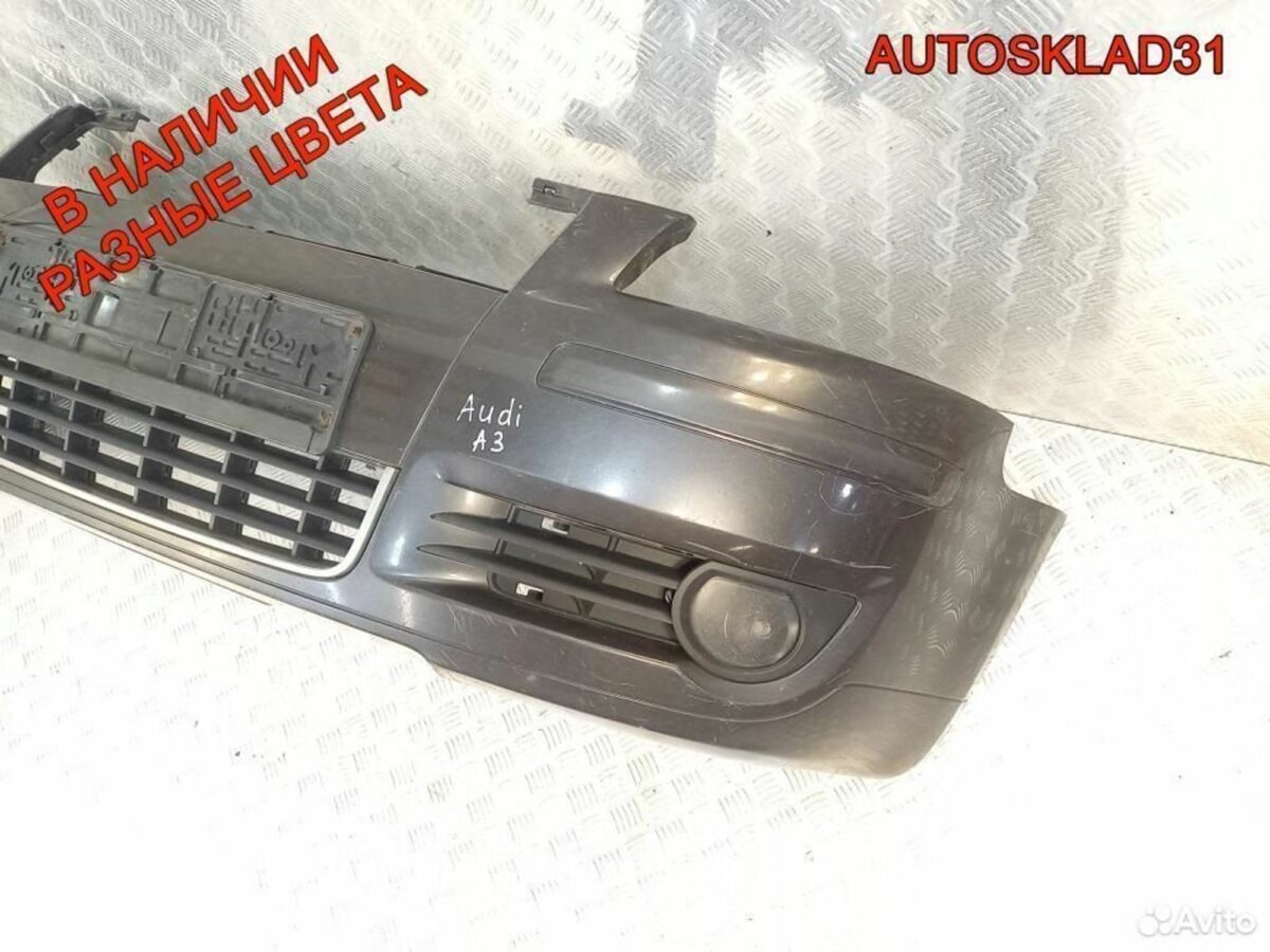 Бампер передний Audi A3 8PA 8P3807437 - АвтоСклад31.рф - авторазборка контрактные б/у запчасти в г. Белгород