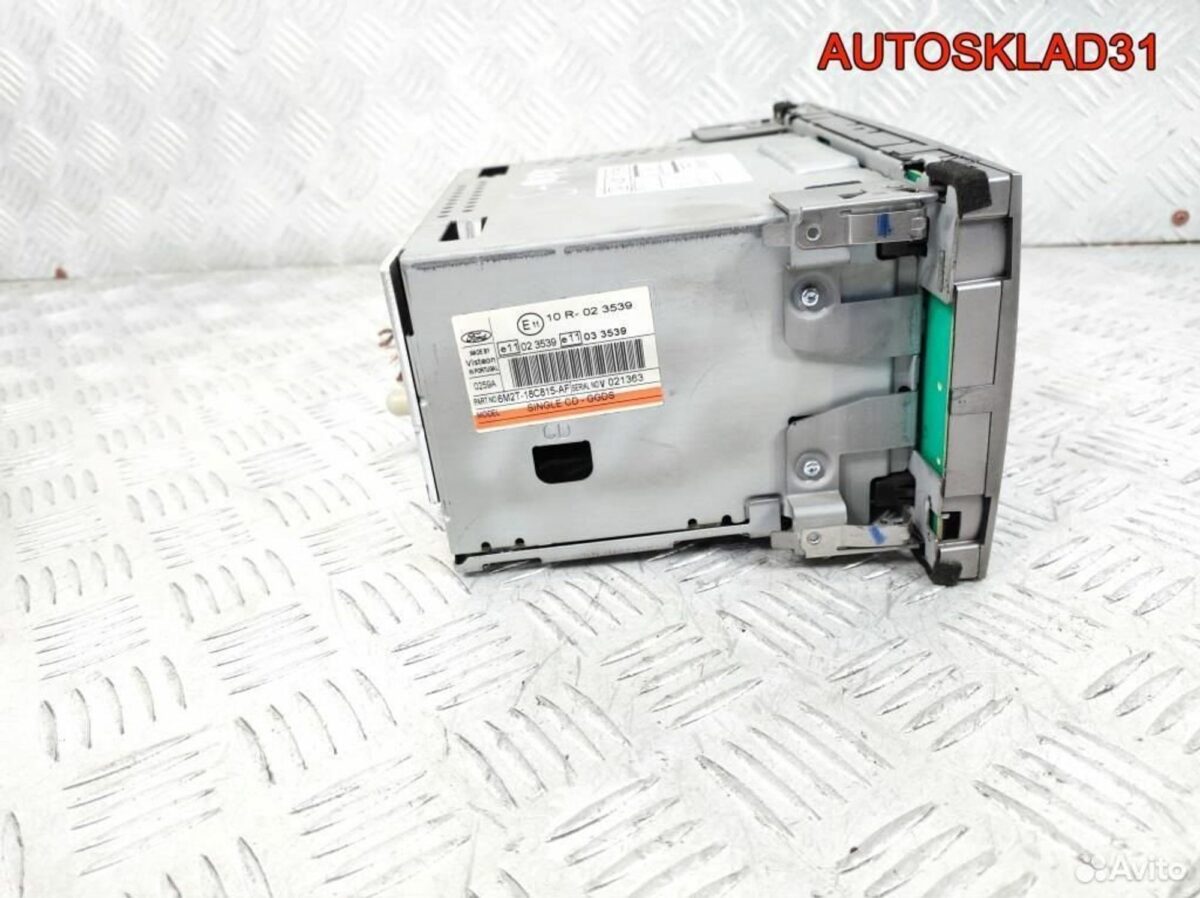 Магнитола Ford S-MAX 6M2T18C815AF - АвтоСклад31.рф - авторазборка контрактные б/у запчасти в г. Белгород