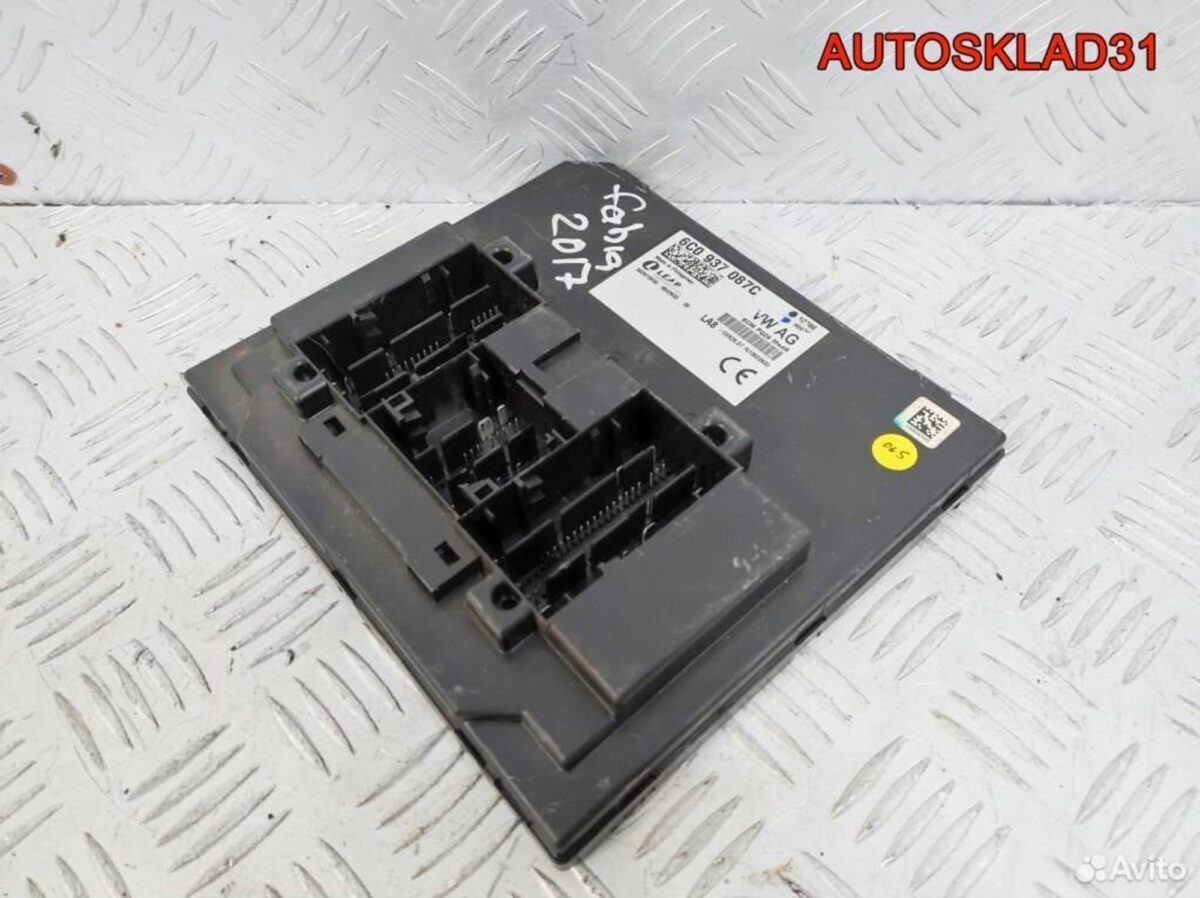 Блок комфорта Skoda Fabia 1.2 cbzj 6C0937087C - АвтоСклад31.рф - авторазборка контрактные б/у запчасти в г. Белгород