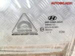 Стекло двери передней левой Hyundai i30 824112R210 - АвтоСклад31.рф - авторазборка контрактные б/у запчасти в г. Белгород
