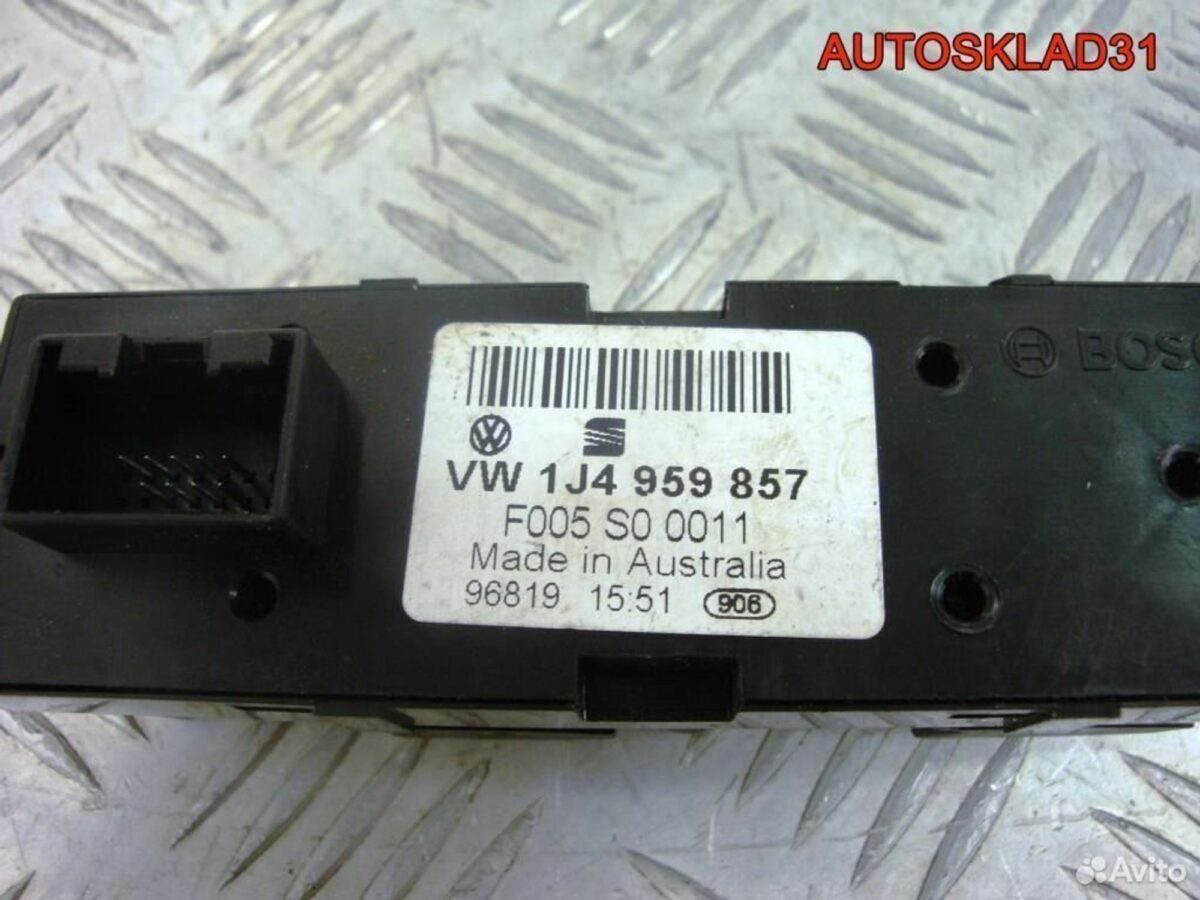 Блок управления стеклоподъемниками VW Passat B5 1j4959857 - АвтоСклад31.рф - авторазборка контрактные б/у запчасти в г. Белгород