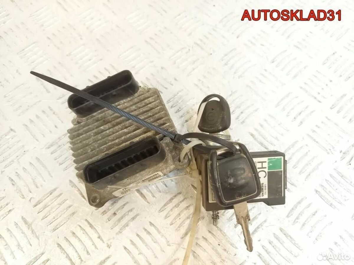 Блок Эбу комплект Opel Astra G 1.6 X16XEL 16250009 - АвтоСклад31.рф - авторазборка контрактные б/у запчасти в г. Белгород