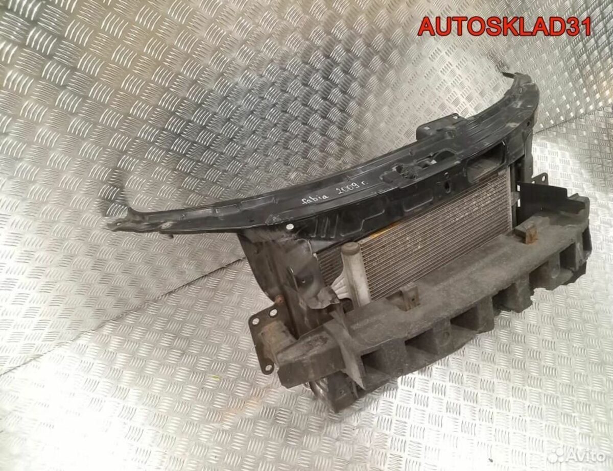 Панель передняя в сборе Skoda Fabia 6Q0121253R - АвтоСклад31.рф - авторазборка контрактные б/у запчасти в г. Белгород