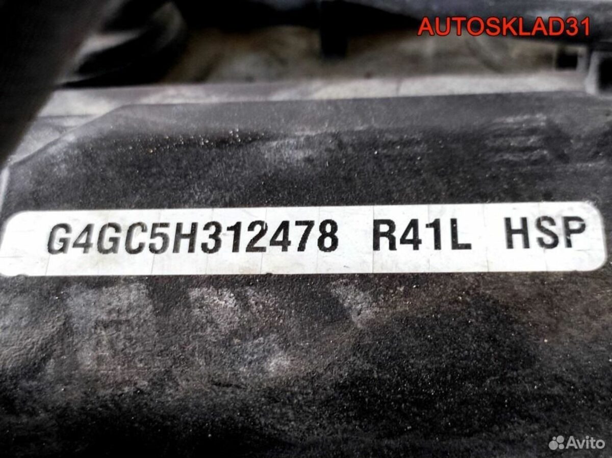Двигатель G4GC Hyundai Elantra 2.0 Бензин - АвтоСклад31.рф - авторазборка контрактные б/у запчасти в г. Белгород