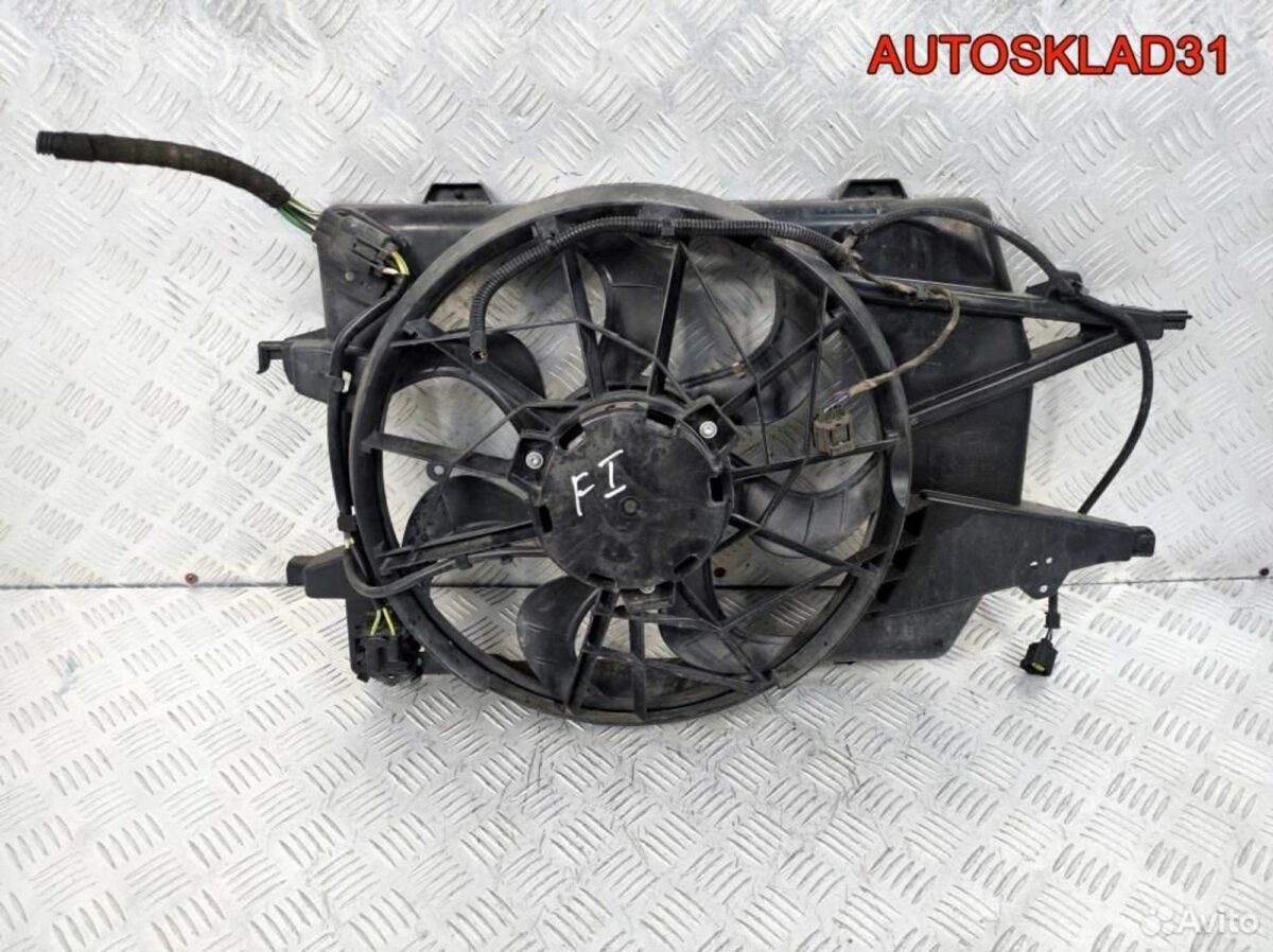 Вентилятор радиатора Ford Focus 1 2S418C607AB - АвтоСклад31.рф - авторазборка контрактные б/у запчасти в г. Белгород
