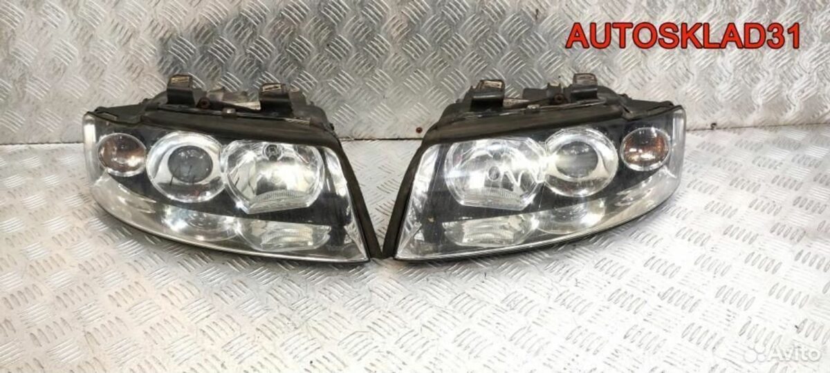Фары ксеноновые комплект Audi A4 B6 8E0941003C - АвтоСклад31.рф - авторазборка контрактные б/у запчасти в г. Белгород