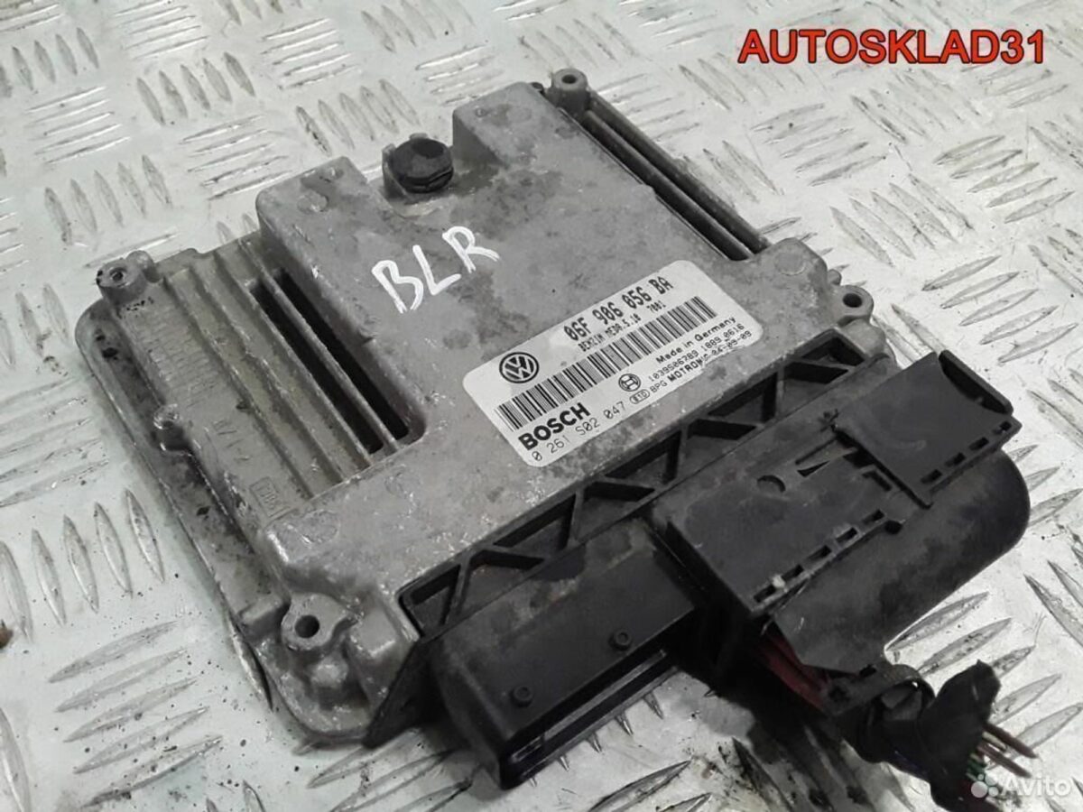 Эбу Volkswagen Passat B6 2.0 BLR 06F906056BA - АвтоСклад31.рф - авторазборка контрактные б/у запчасти в г. Белгород