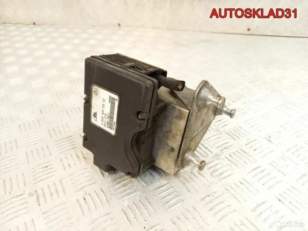 Блок ABS Mercedes Benz W202 A0034310312 - АвтоСклад31.рф - авторазборка контрактные б/у запчасти в г. Белгород
