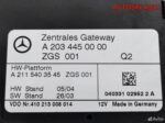 Блок управления центральным замком Mercedes W203 - АвтоСклад31.рф - авторазборка контрактные б/у запчасти в г. Белгород