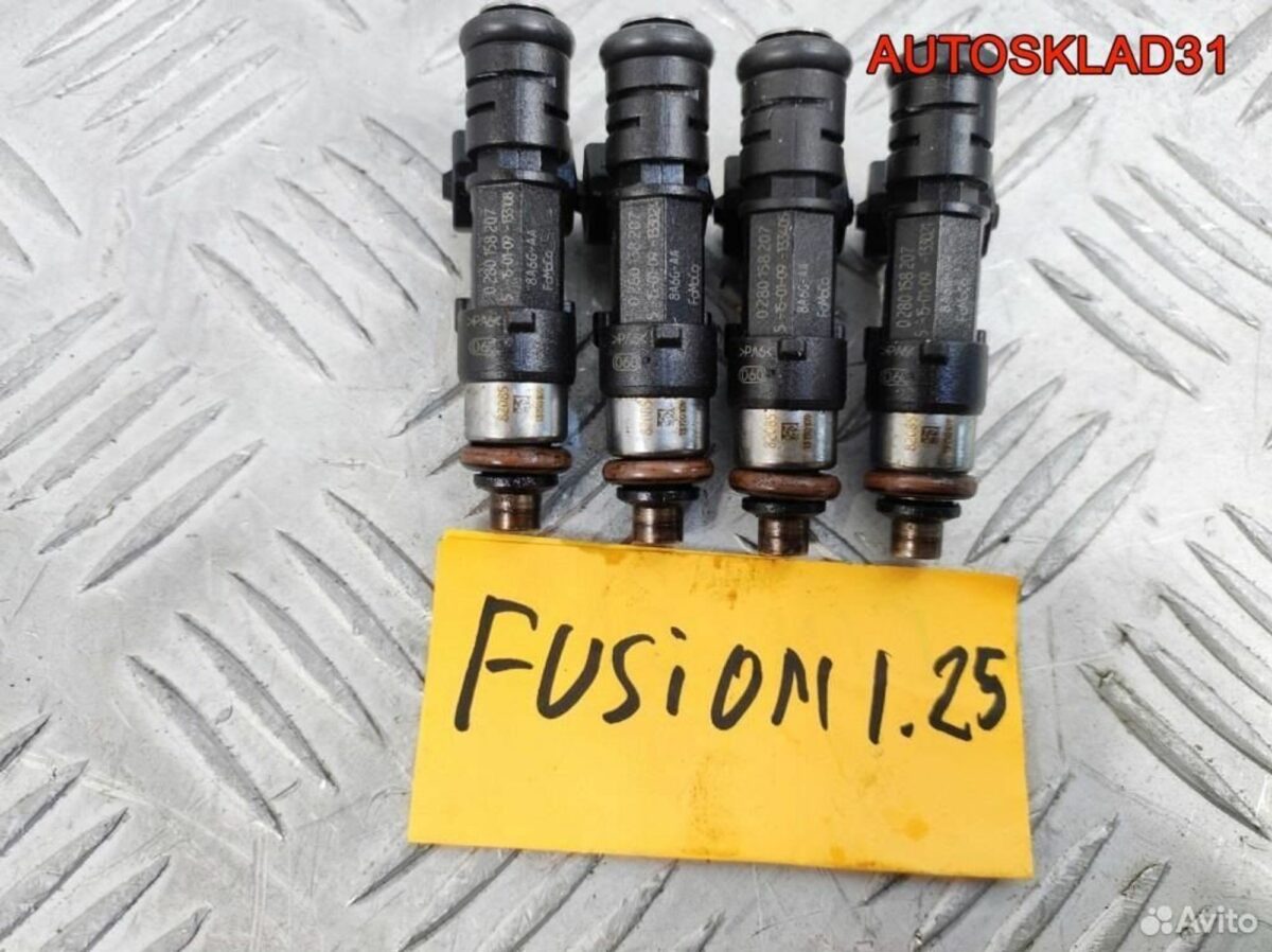 Форсунка инжекторная Ford Fiesta 0280158207 - АвтоСклад31.рф - авторазборка контрактные б/у запчасти в г. Белгород