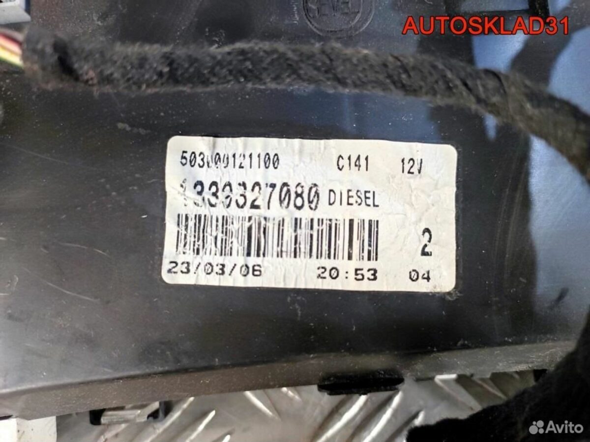 Панель приборов Fiat Ducato 244 2.3 JTD 1339327080 - АвтоСклад31.рф - авторазборка контрактные б/у запчасти в г. Белгород