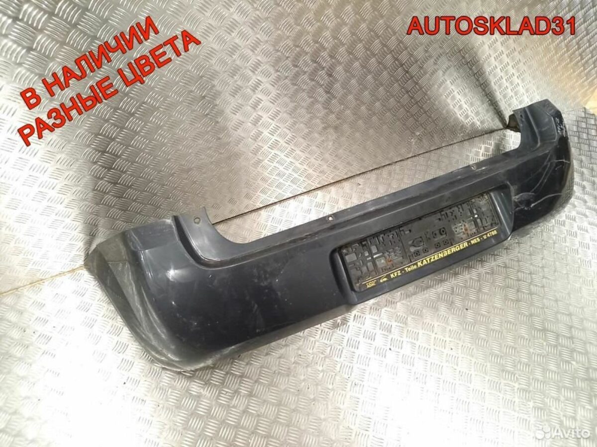 Бампер задний Opel Meriva A 13130917 Рестайлинг - АвтоСклад31.рф - авторазборка контрактные б/у запчасти в г. Белгород