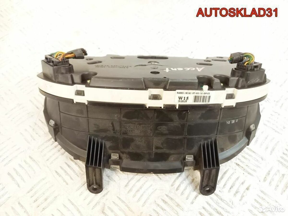 Панель приборов Hyundai Accent 3 940031E161 бензин - АвтоСклад31.рф - авторазборка контрактные б/у запчасти в г. Белгород