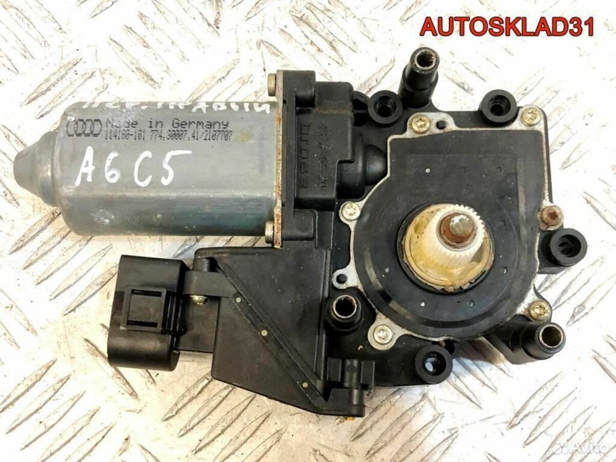 Моторчик стеклоподъемника Audi A6 C5 4B0959802E - АвтоСклад31.рф - авторазборка контрактные б/у запчасти в г. Белгород