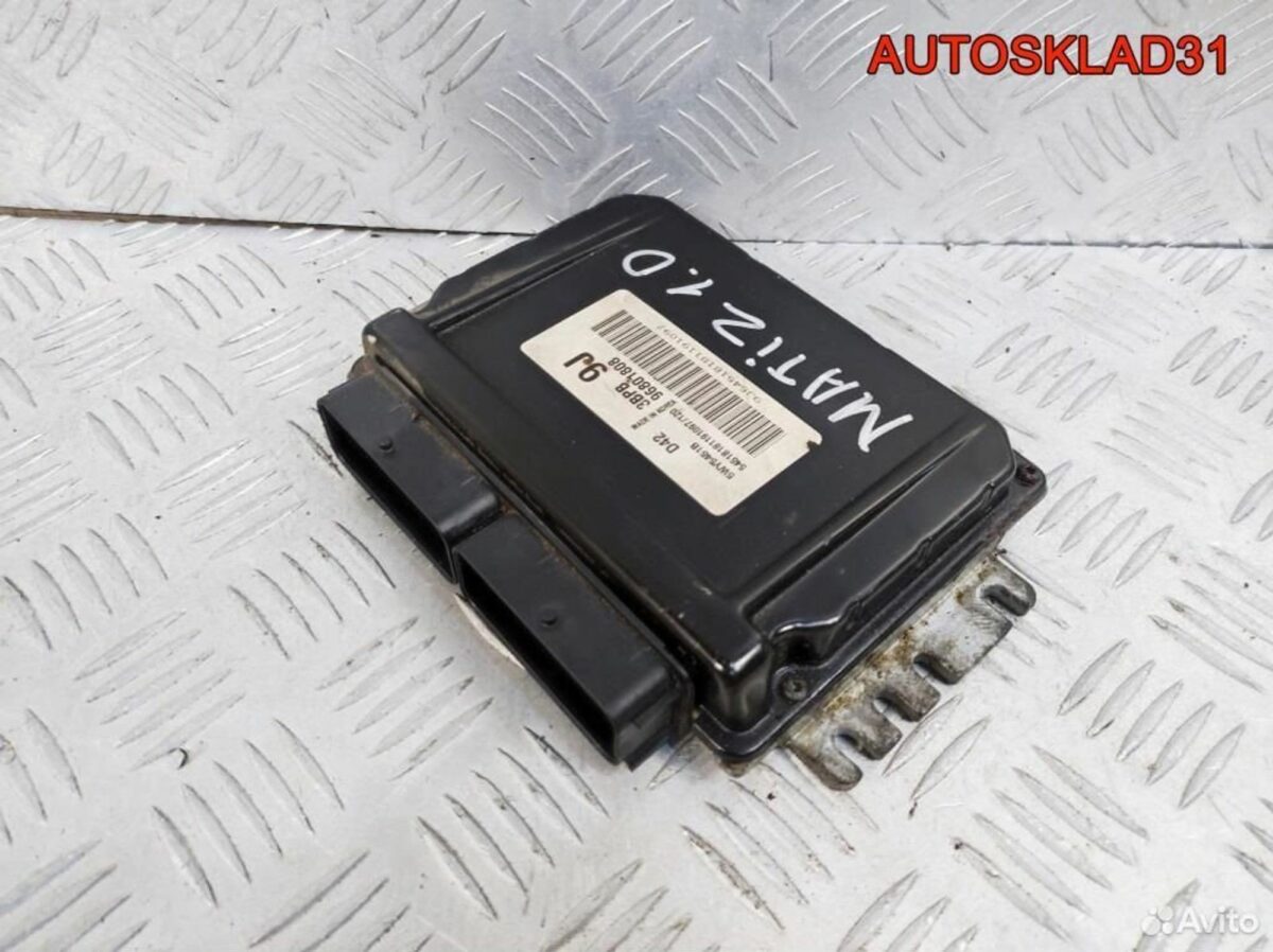 Блок эбу Daewoo Matiz B10S1 96801808 Бензин - АвтоСклад31.рф - авторазборка контрактные б/у запчасти в г. Белгород