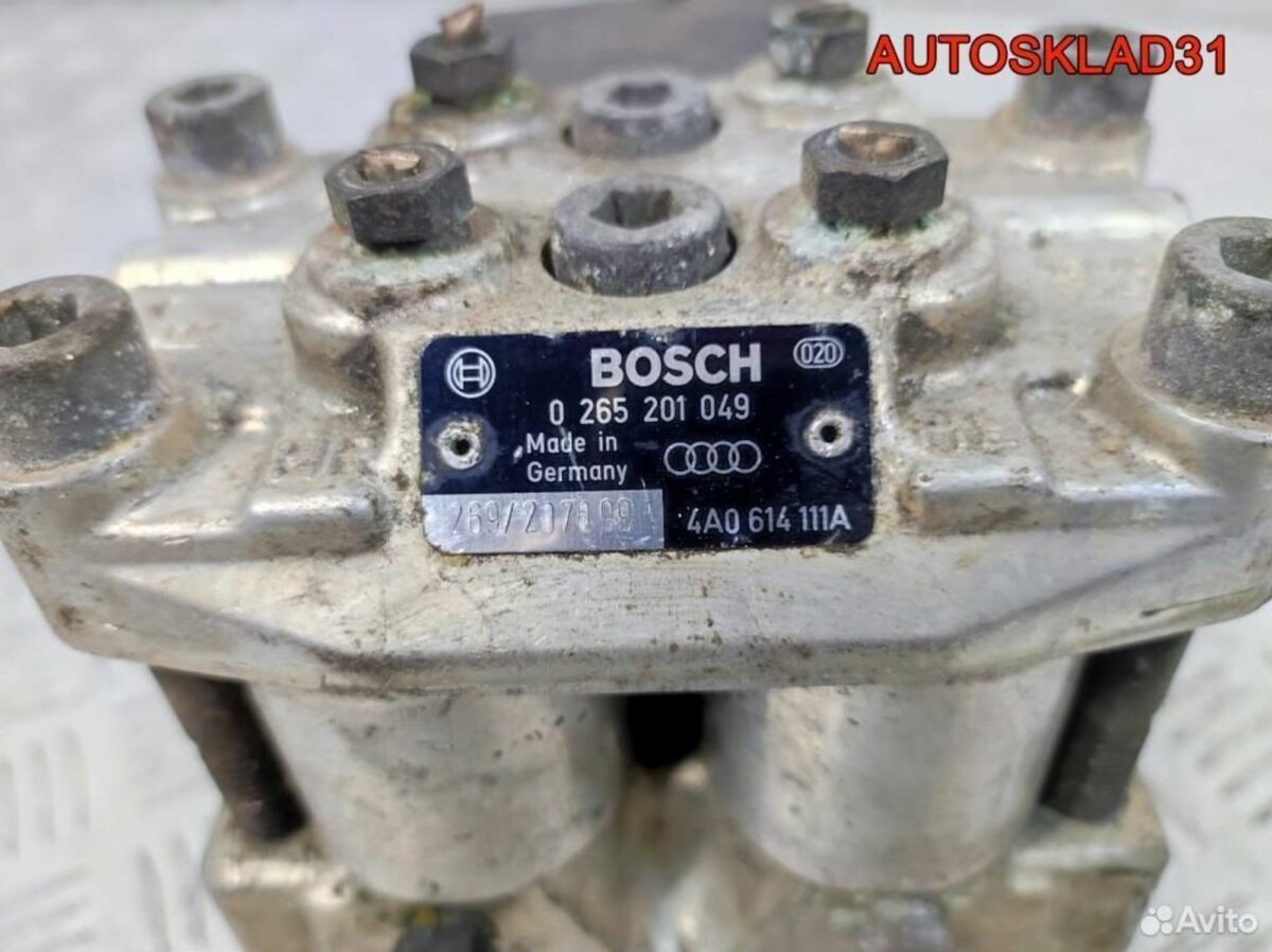 Блок ABS Audi 100 C4 4A0614111A - АвтоСклад31.рф - авторазборка контрактные б/у запчасти в г. Белгород
