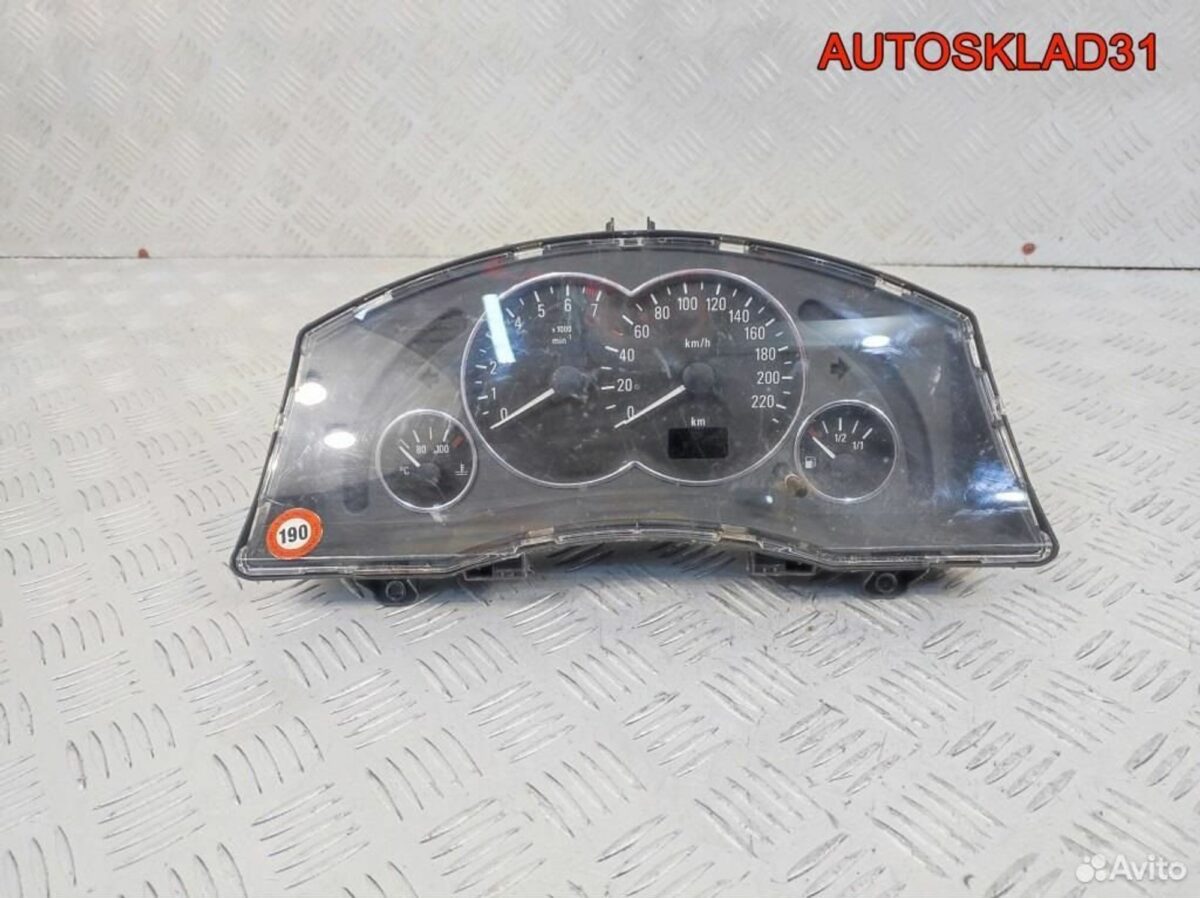 Панель приборов Opel Meriva A 13173382 Бензин - АвтоСклад31.рф - авторазборка контрактные б/у запчасти в г. Белгород