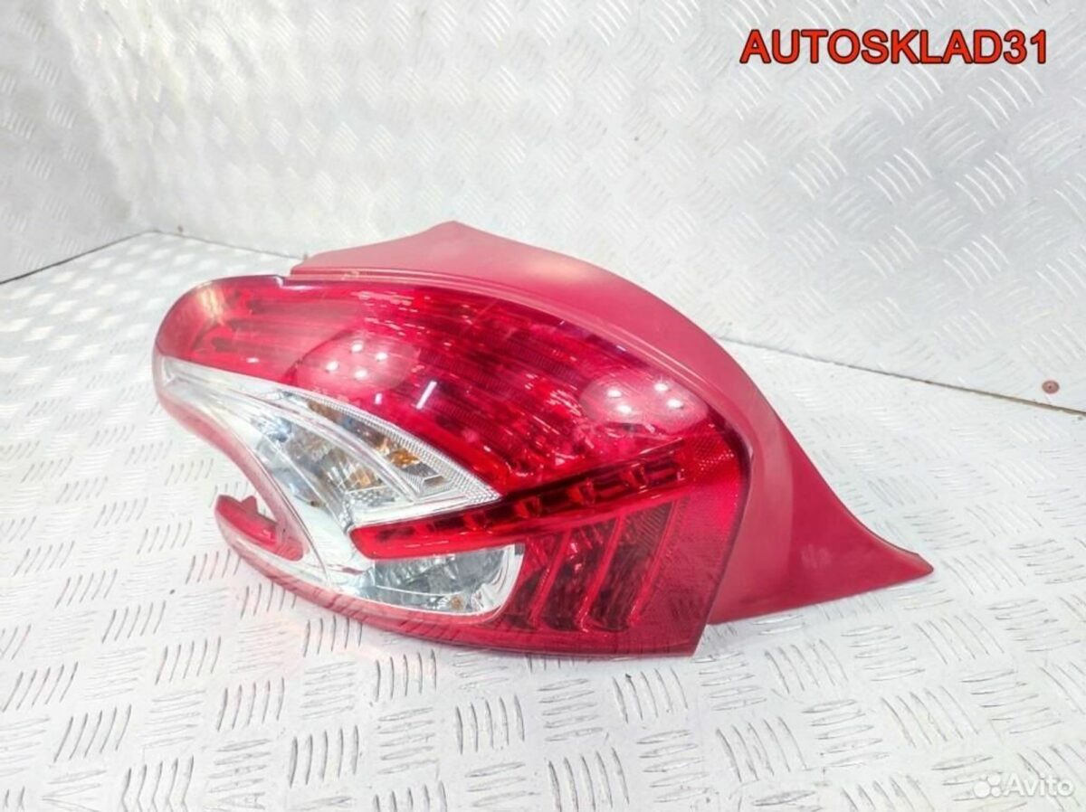Фонарь задний левый Peugeot 208 9672628280 - АвтоСклад31.рф - авторазборка контрактные б/у запчасти в г. Белгород