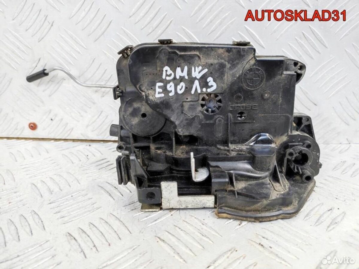 Замок двери задней левой BMW E90 51217229467 - АвтоСклад31.рф - авторазборка контрактные б/у запчасти в г. Белгород