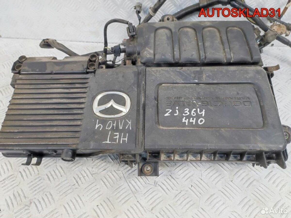 Блок эбу с косой Mazda 3 BK 1,3 ZJ 1001407150 - АвтоСклад31.рф - авторазборка контрактные б/у запчасти в г. Белгород