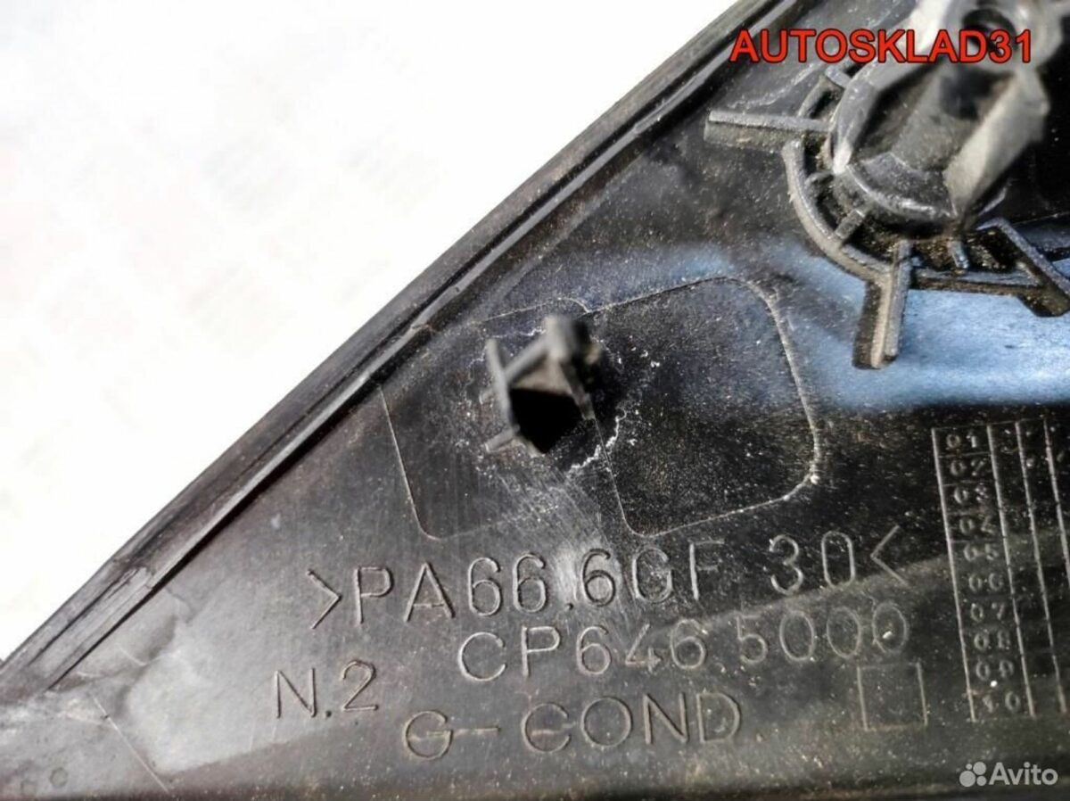 Зеркало левое механическое Peugeot 206 8148YC - АвтоСклад31.рф - авторазборка контрактные б/у запчасти в г. Белгород