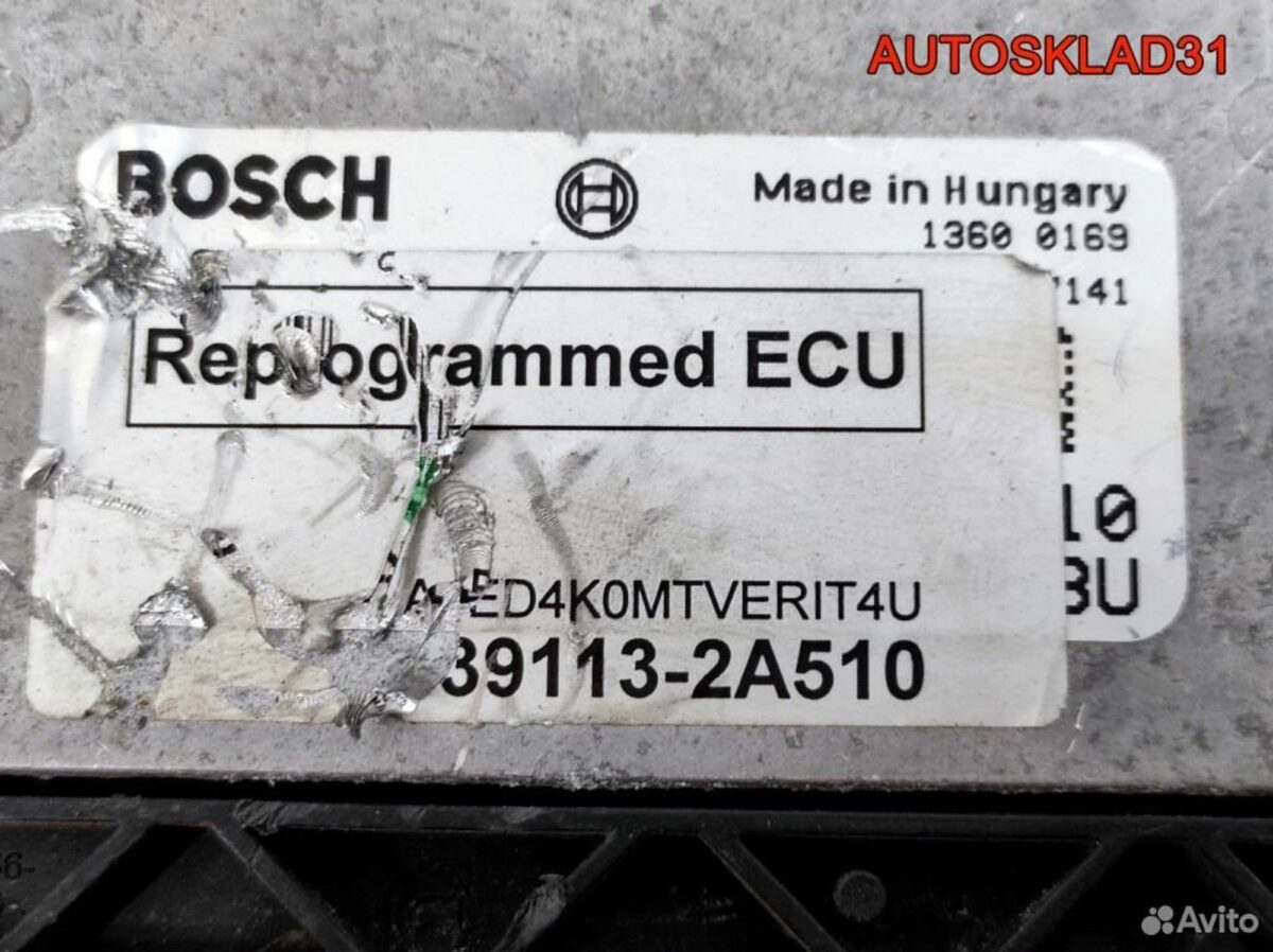 Блок эбу Kia Ceed 391132A510 Дизель - АвтоСклад31.рф - авторазборка контрактные б/у запчасти в г. Белгород