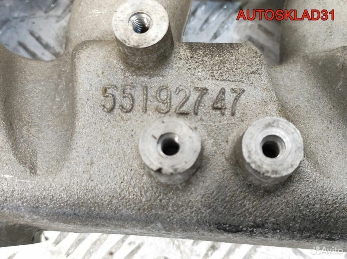 Коллектор впускной Opel Astra Z19DT 55192747 - АвтоСклад31.рф - авторазборка контрактные б/у запчасти в г. Белгород