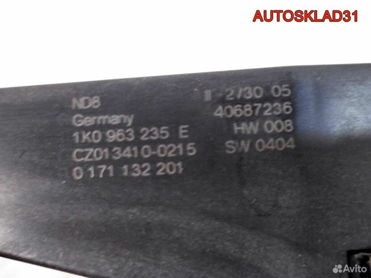 Радиатор отопителя электрический VW Passat B6 - АвтоСклад31.рф - авторазборка контрактные б/у запчасти в г. Белгород
