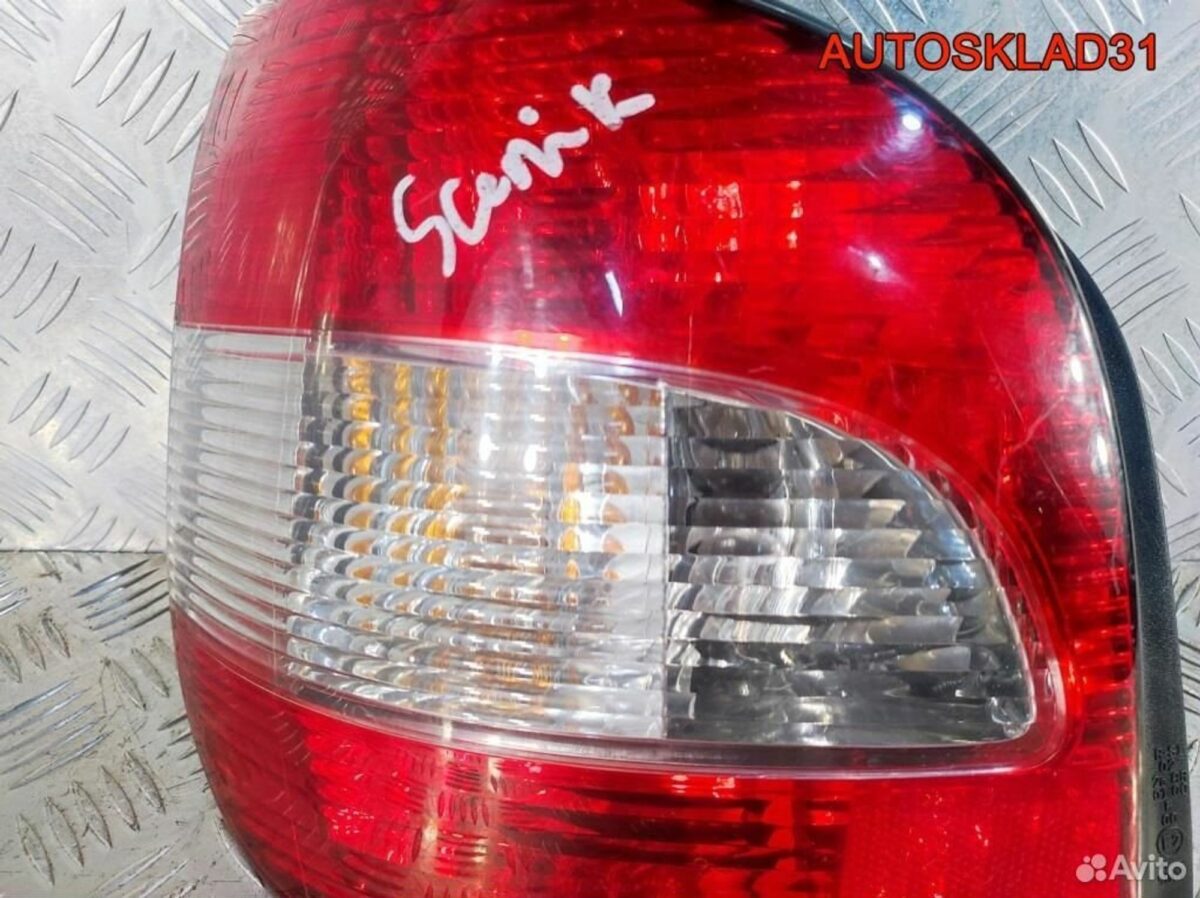 Фонарь задний левый Renault Scenic 7700428054 - АвтоСклад31.рф - авторазборка контрактные б/у запчасти в г. Белгород