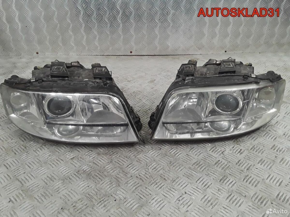 Фары ксеноновые комплект Audi A6 C5 4B0941029R - АвтоСклад31.рф - авторазборка контрактные б/у запчасти в г. Белгород