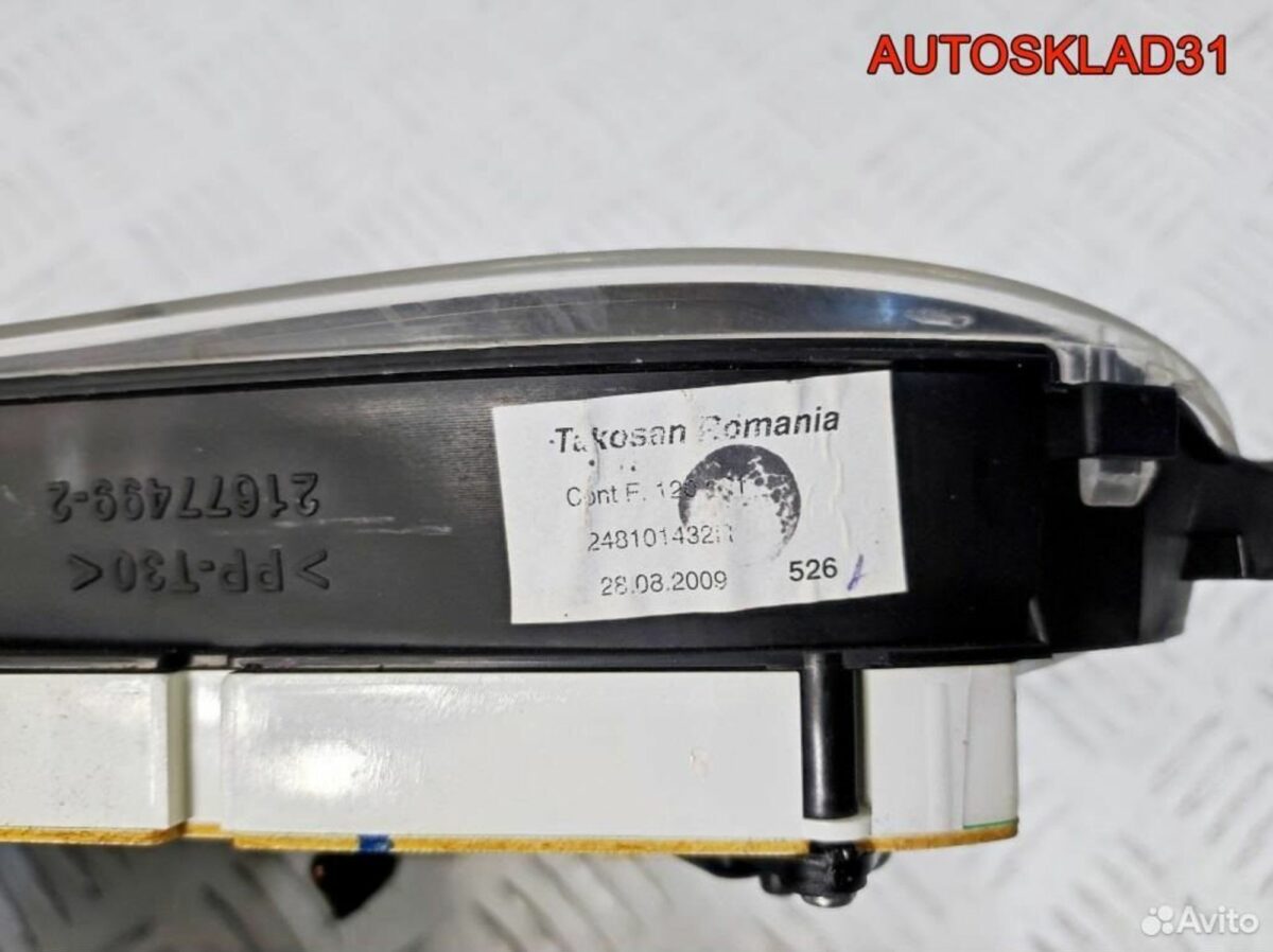 Панель приборов Renault Sandero 216774992 Бензин - АвтоСклад31.рф - авторазборка контрактные б/у запчасти в г. Белгород