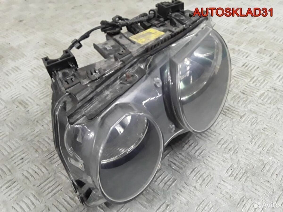 Фара левая BMW E46 Компакт 63126901969 - АвтоСклад31.рф - авторазборка контрактные б/у запчасти в г. Белгород