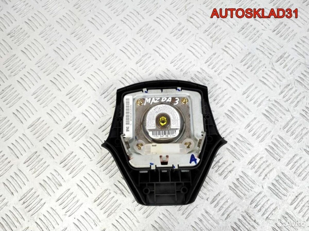 Подушка безопасности в руль Mazda 3 BK Дорест - АвтоСклад31.рф - авторазборка контрактные б/у запчасти в г. Белгород