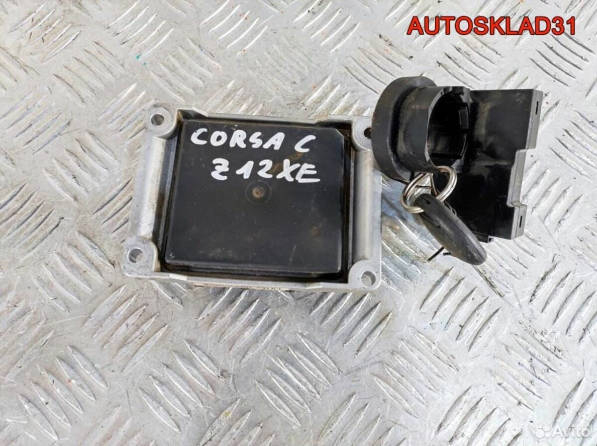 Эбу комплект Opel Corsa C Z12XE 55350552 Бензин - АвтоСклад31.рф - авторазборка контрактные б/у запчасти в г. Белгород