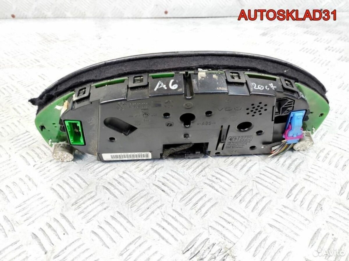 Панель приборов Audi A6 C5 2.4 ALF 4B0919860F АКПП - АвтоСклад31.рф - авторазборка контрактные б/у запчасти в г. Белгород