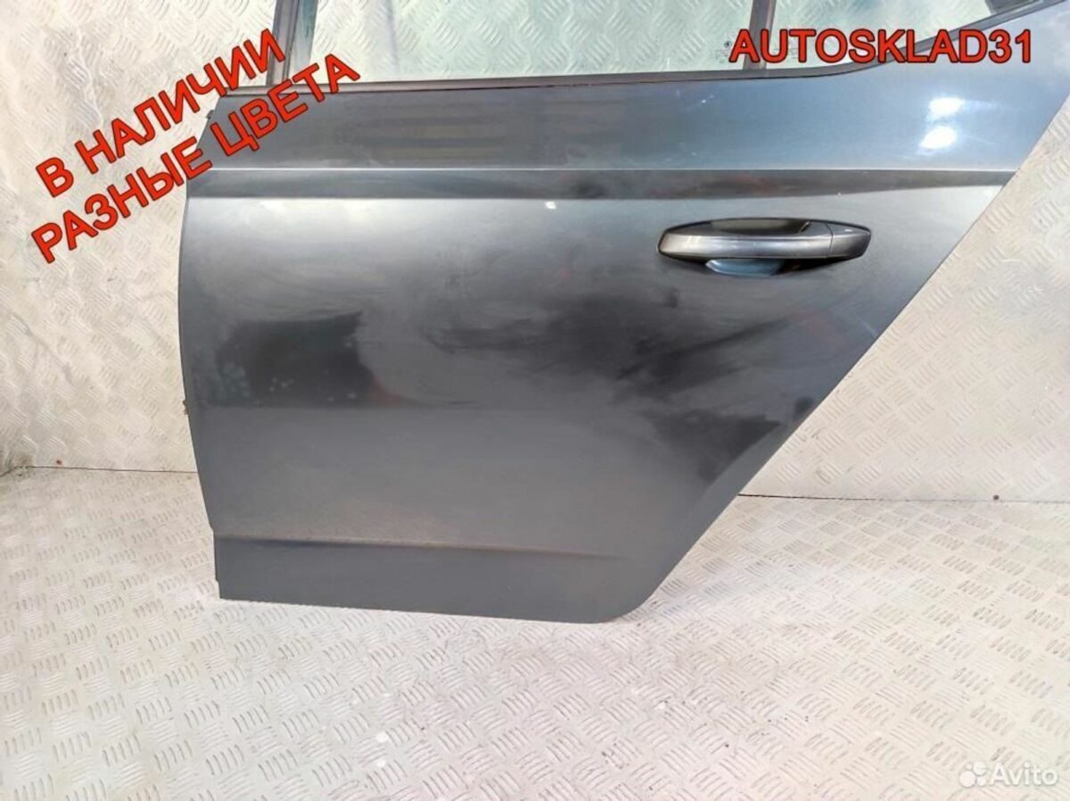 Дверь задняя левая Skoda Fabia 3 6V6833051 - АвтоСклад31.рф - авторазборка контрактные б/у запчасти в г. Белгород